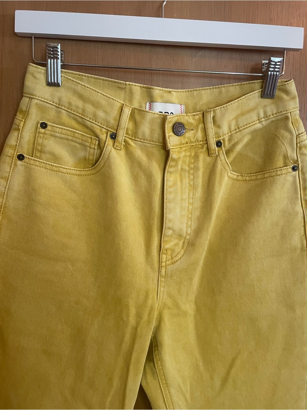 BDG Cowboy Jean Yellow Size 27 - Picture 2 of 7
